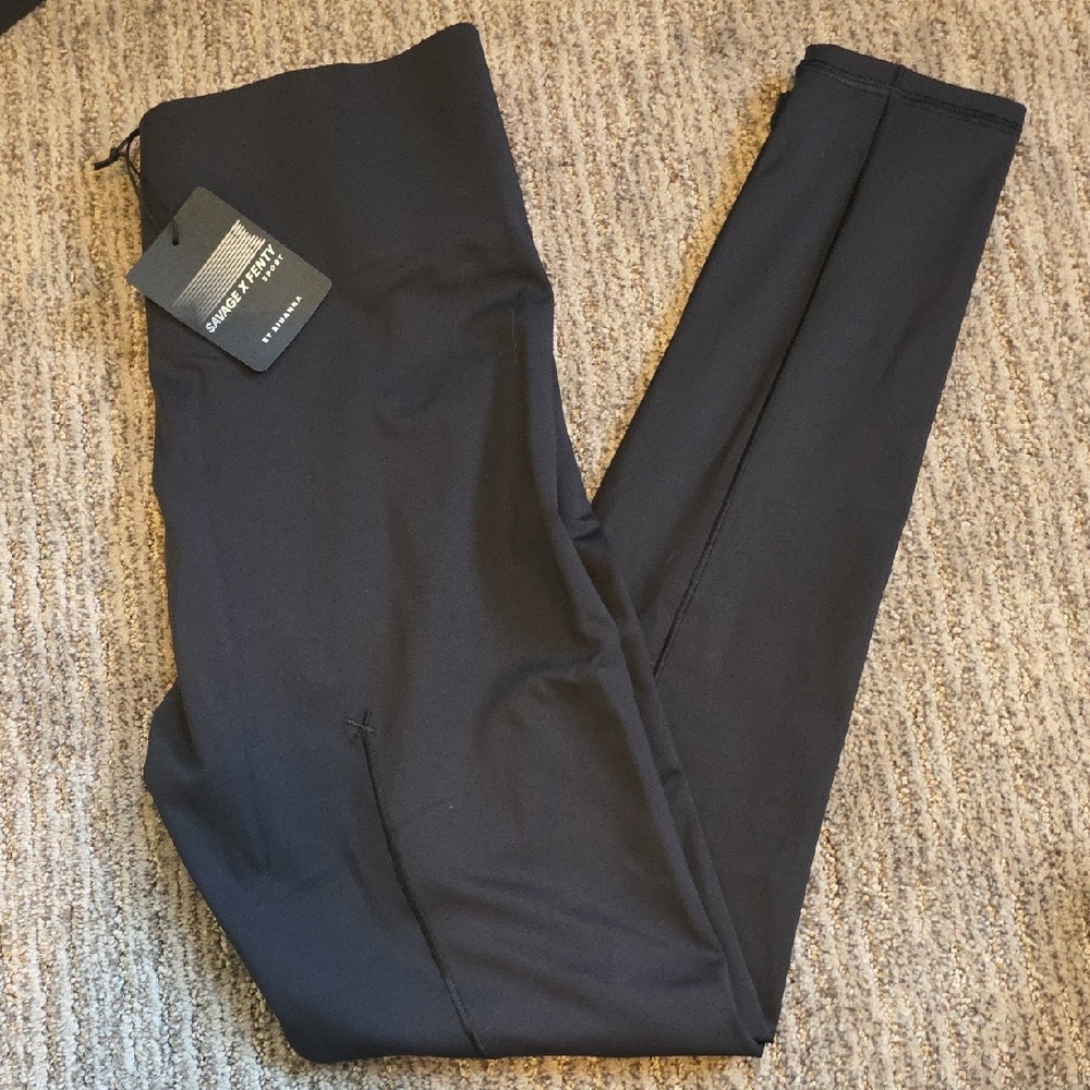 Savage X Fenty Midnight Black Leggings